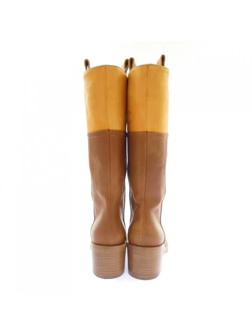 Chanel Long Boots Brown